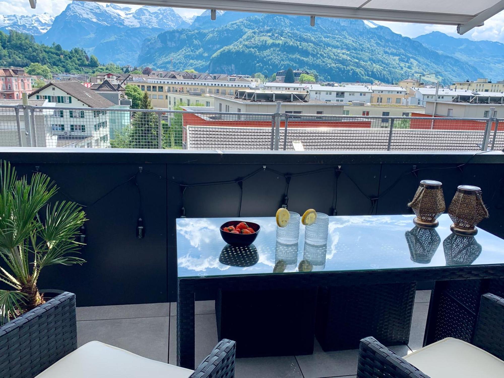 Luna O Mountainview O Pizzaoven 부르넨 외부 사진